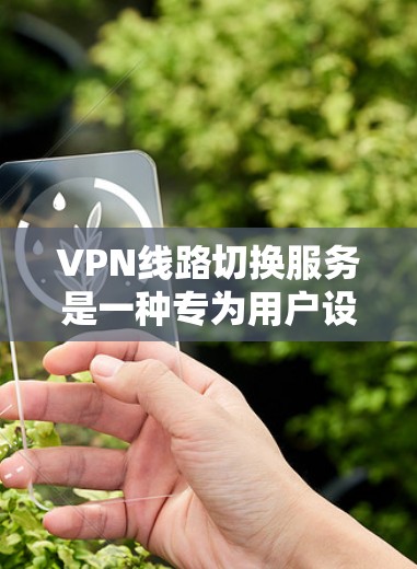 VPN线路切换服务是一种专为用户设计的网络切换技术，允许用户在不依赖物理连接的情况下，切换到多个VPN服务器，从而访问不同的VPN内容。以下是关于该服务的详细分析