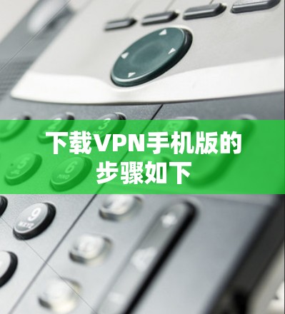 下载VPN手机版的步骤如下