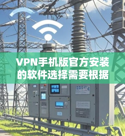 VPN手机版官方安装的软件选择需要根据您的具体需求和安全意识来决定。以下是一些建议和选择建议