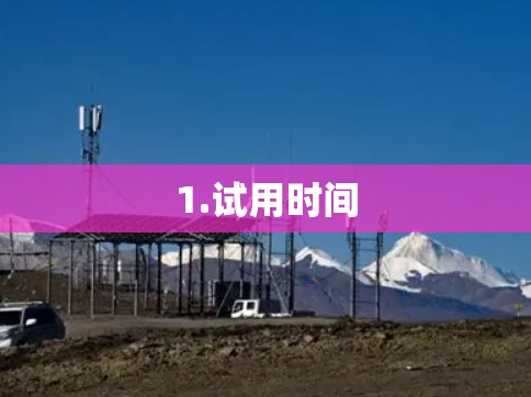1.试用时间