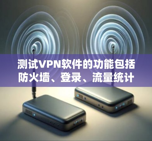 测试VPN软件的功能包括防火墙、登录、流量统计和安全分析。以下是逐步的测试步骤