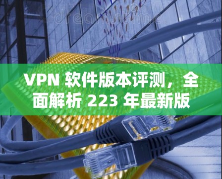 VPN 软件版本评测，全面解析 223 年最新版本