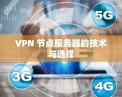 VPN 节点服务器的技术与选择