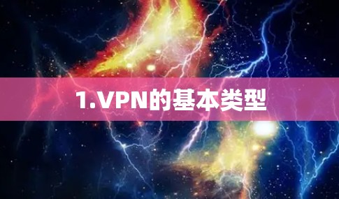 1.VPN的基本类型