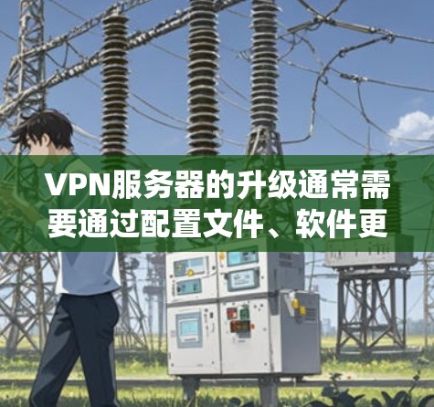 VPN服务器的升级通常需要通过配置文件、软件更新、操作系统升级等方式来实现。以下是一些常见的方法和步骤