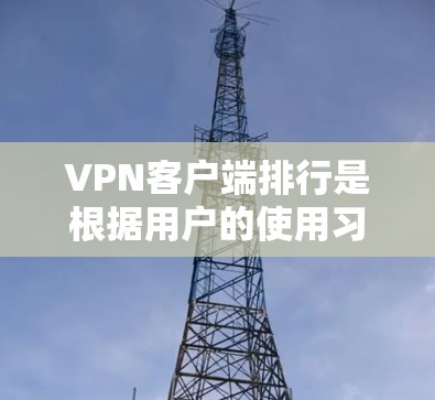 VPN客户端排行是根据用户的使用习惯、网络条件、视频质量、付费情况、技术支持等多方面因素综合排名的。以下是一些常见的VPN客户端和平台，供参考