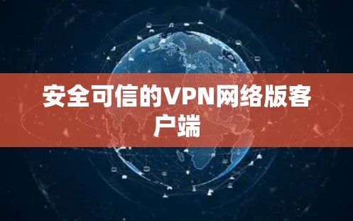 安全可信的VPN网络版客户端