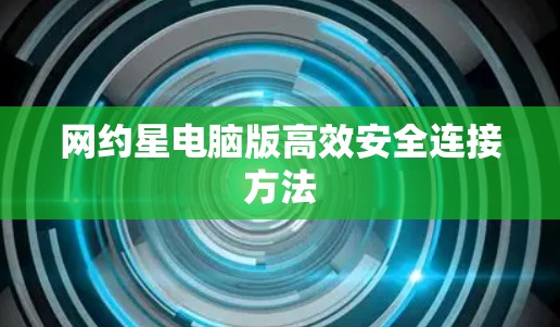 网约星电脑版高效安全连接方法