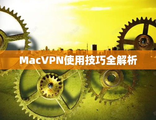 MacVPN使用技巧全解析