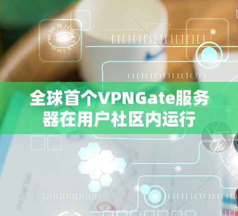 全球首个VPNGate服务器在用户社区内运行