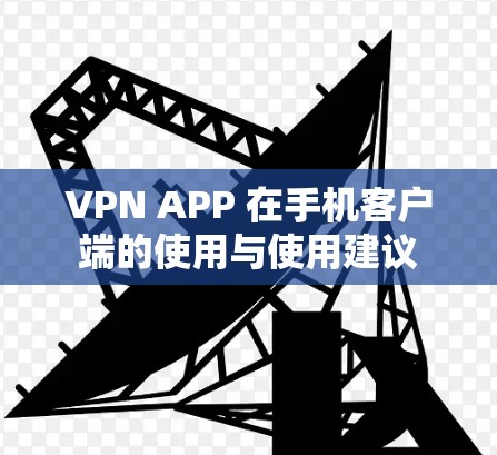 VPN APP 在手机客户端的使用与使用建议