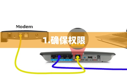 1.确保权限