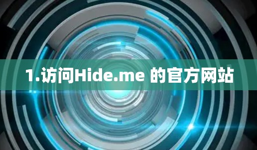 1.访问Hide.me 的官方网站