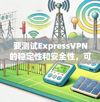 要测试ExpressVPN的稳定性和安全性，可以按照以下步骤进行测试
