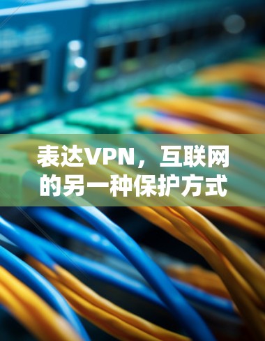 表达VPN，互联网的另一种保护方式